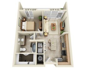 Unit 305 305 floor plan